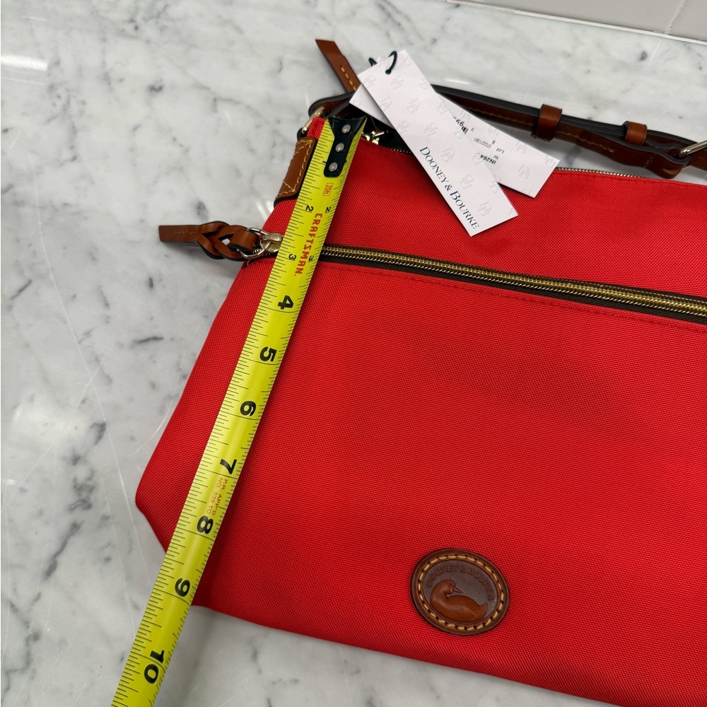 Dooney & Bourke Vibrant Red Crossbody Bag - Picture 3 of 9